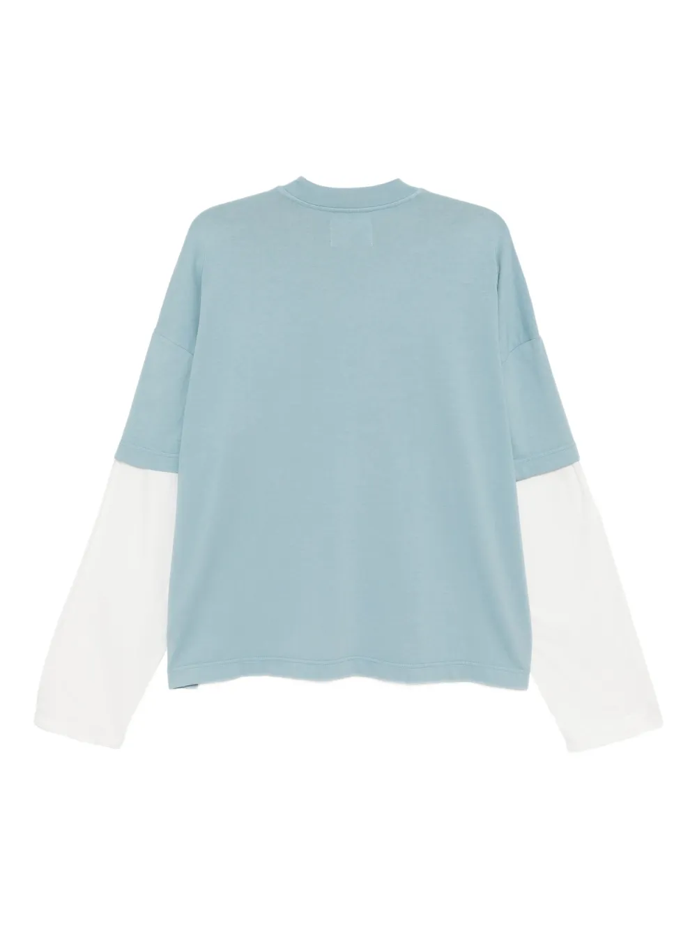 Bonsai T-shirt met geborduurd logo - Blauw
