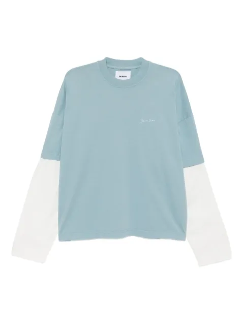 Bonsai logo-embroidered T-shirt