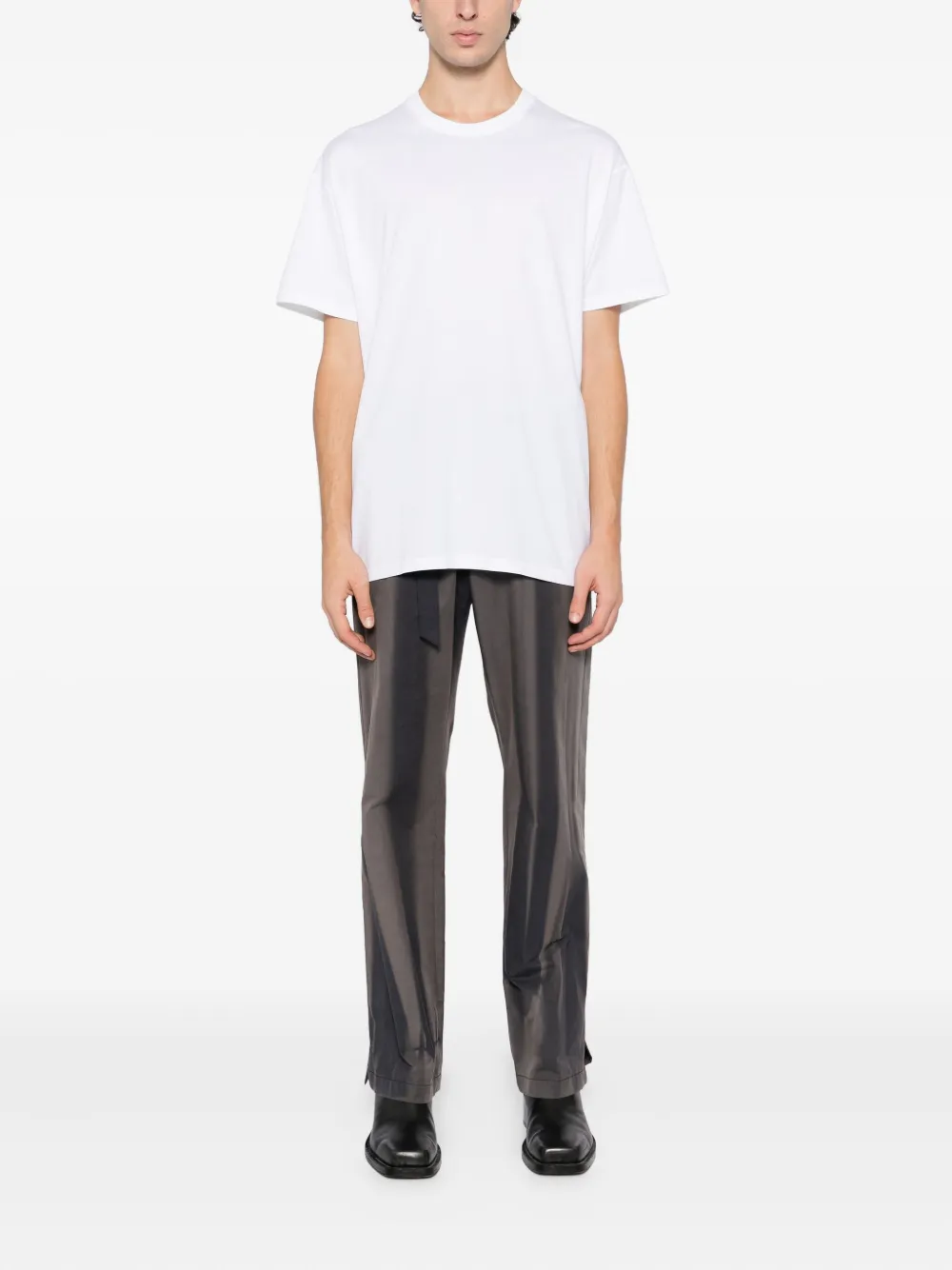 Setchu Katoenen T-shirt - Wit