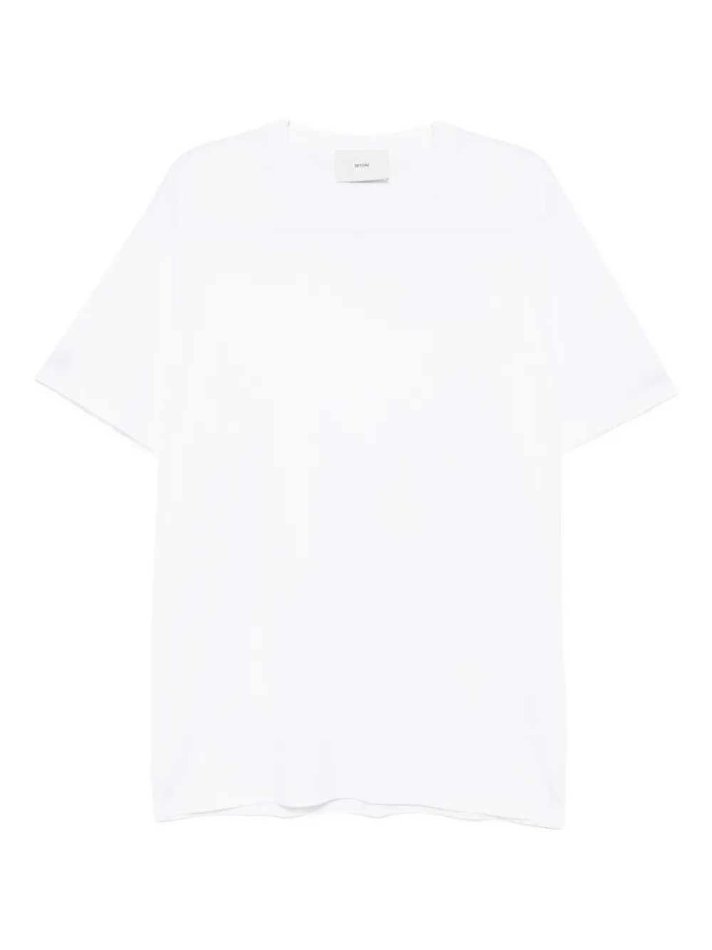 Setchu コットン Tシャツ | ホワイト | Image 1