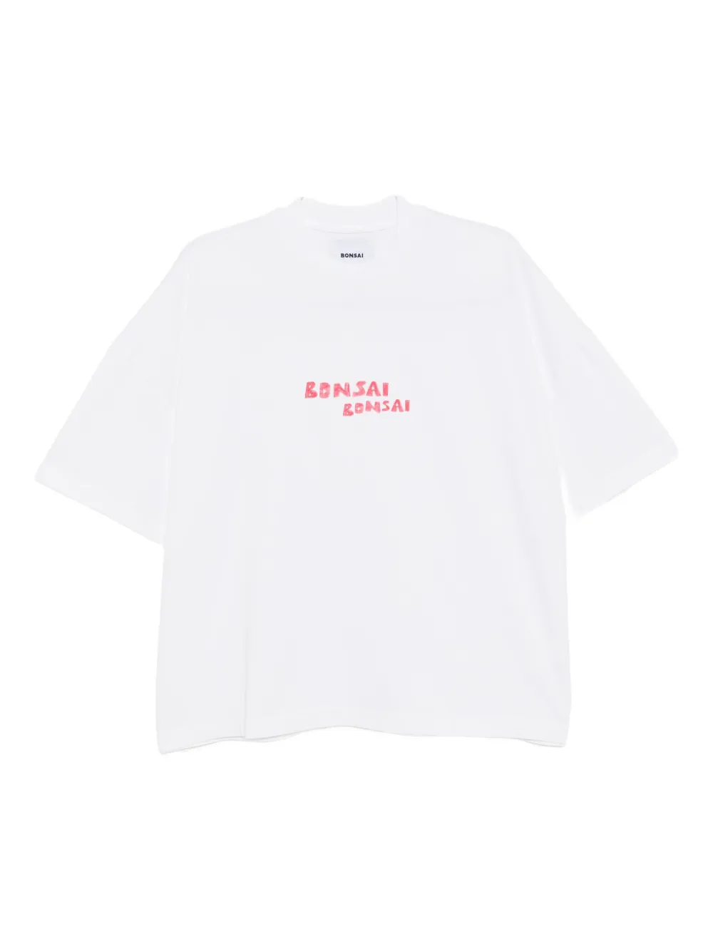 Bonsai logo-print T-shirt | White | Image 1