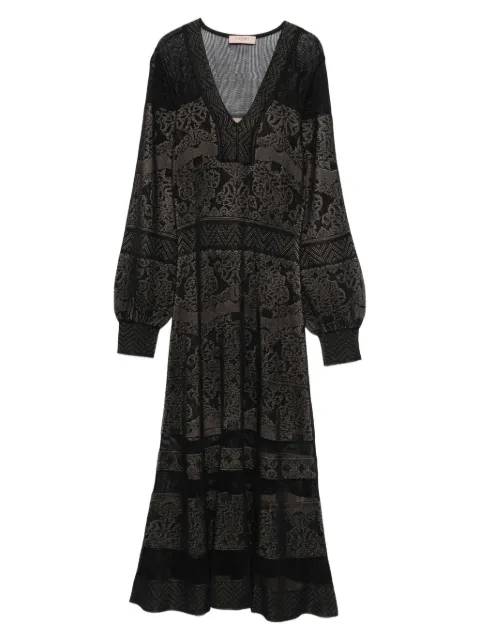 TWINSET v-neck maxi dress