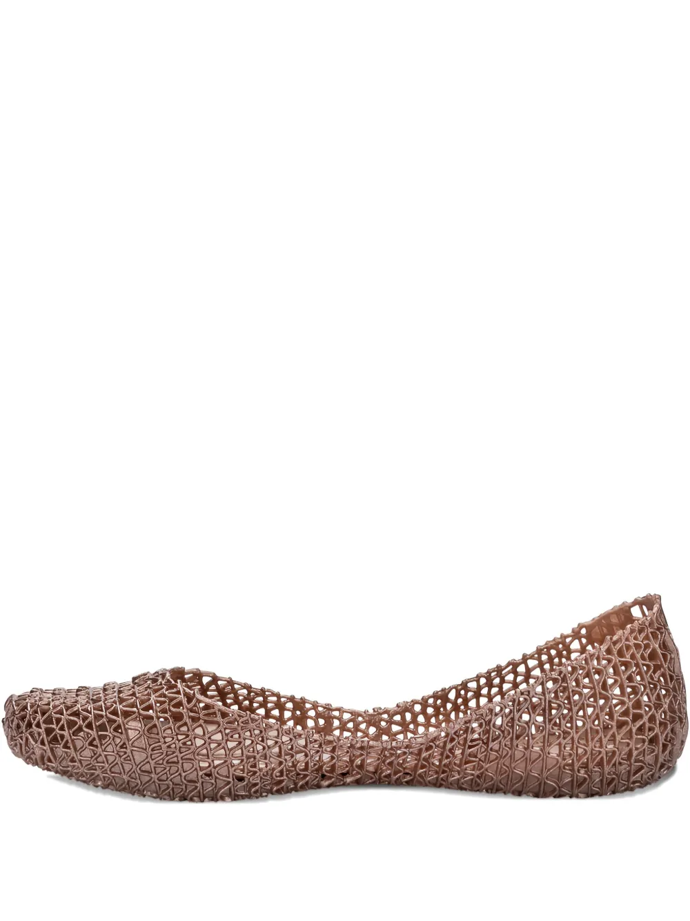 Melissa + Campana Ballerine con lavorazione in rilievo - Rosa