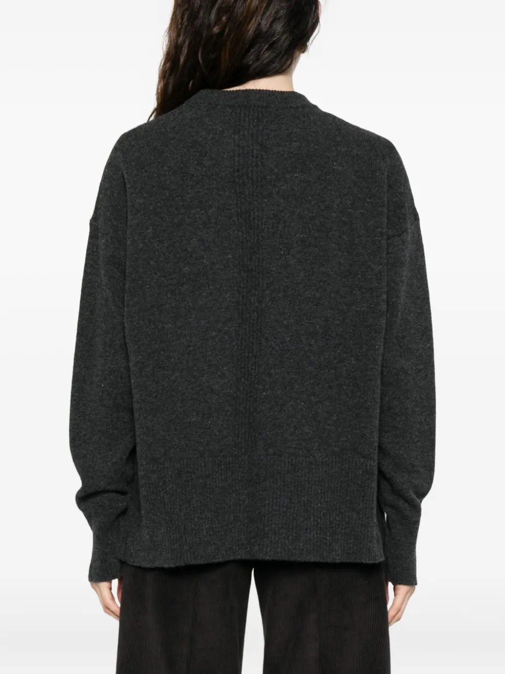 Roberto Collina Sweater met ronde hals Grijs