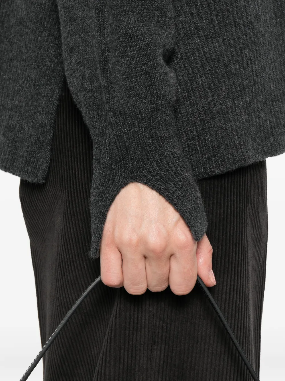 Roberto Collina Sweater met ronde hals Grijs