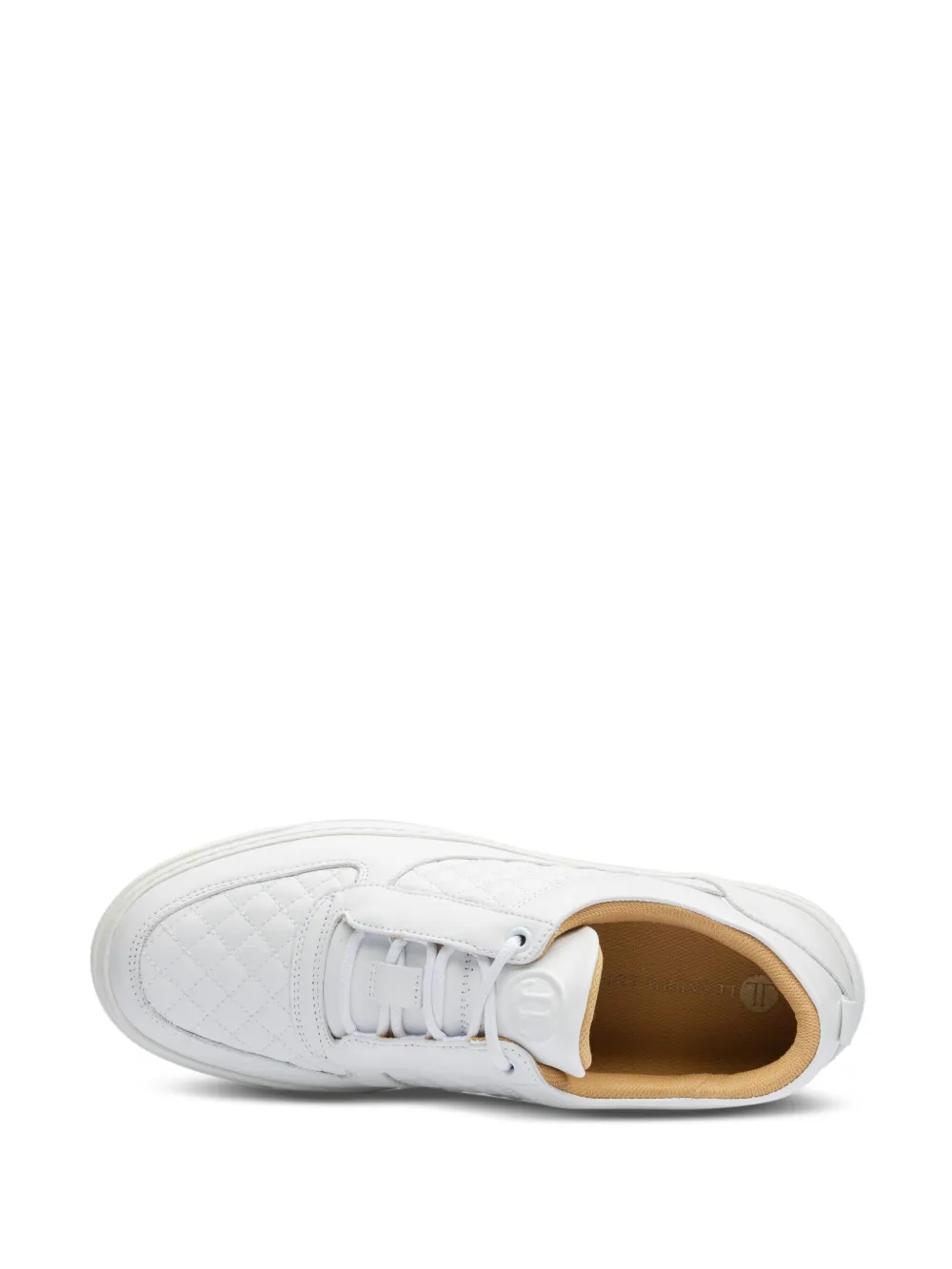 Leandro Lopes Faísca quilted-pattern sneakers White