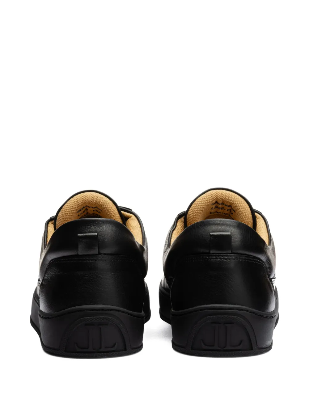 Leandro Lopes Faisca quilted-pattern sneakers Black