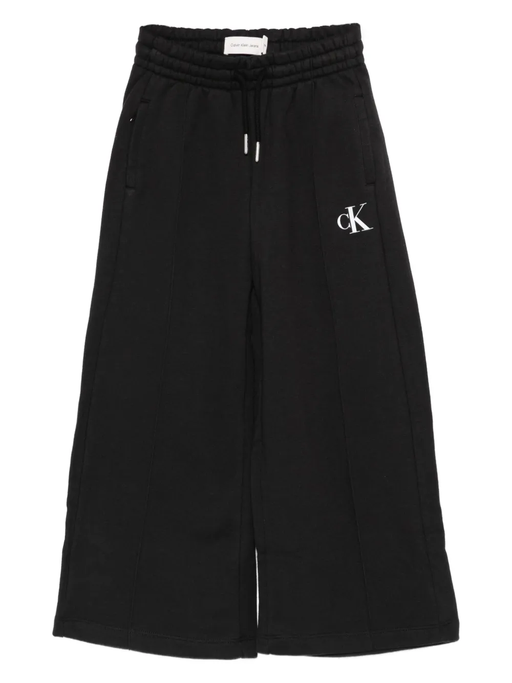 Calvin Klein Kids logo-detail track pants Zwart