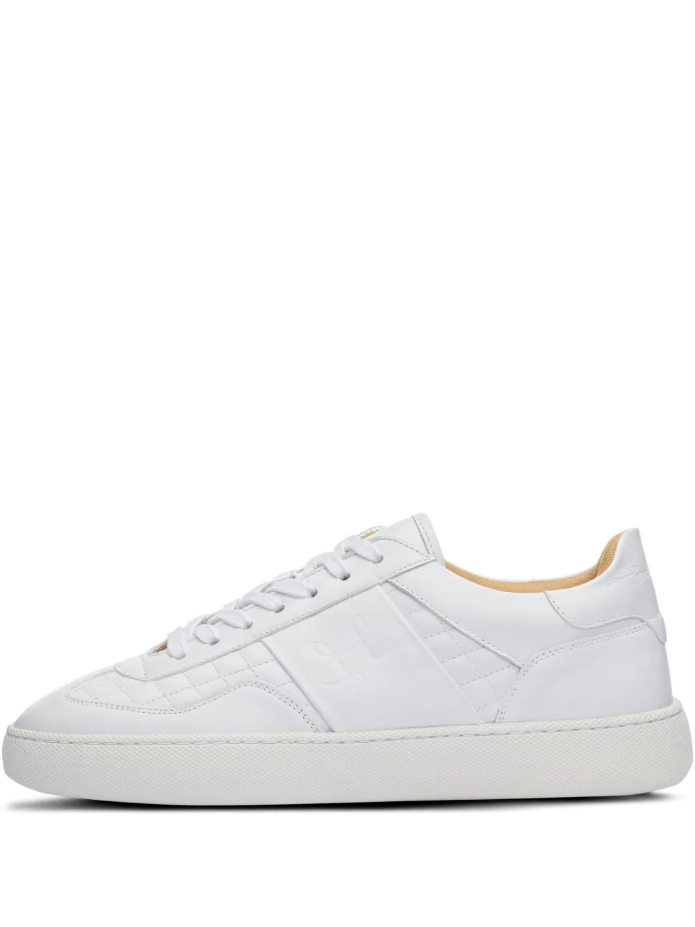 Leandro Lopes Evoke leather snekaers White