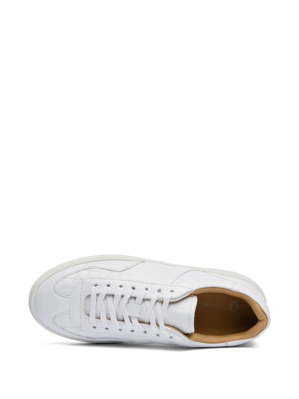 Leandro Lopes Evoke leather snekaers White