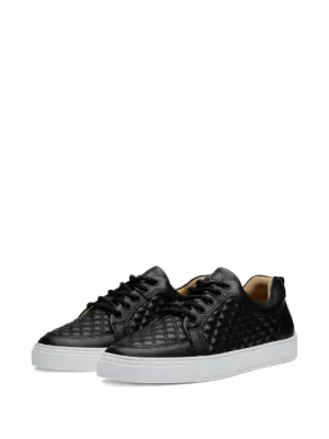 Leandro Lopes Contrast Detail Sneakers Black Orange Chunky Sole Men EU 43 US 10 31313468_60788092_600.jpg main image 3