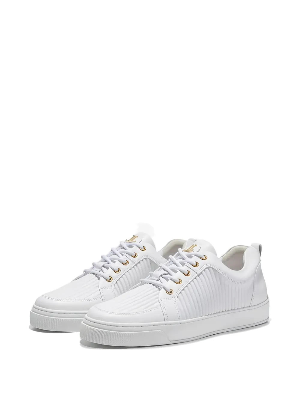 Leandro Lopes Ezio leather sneakers White