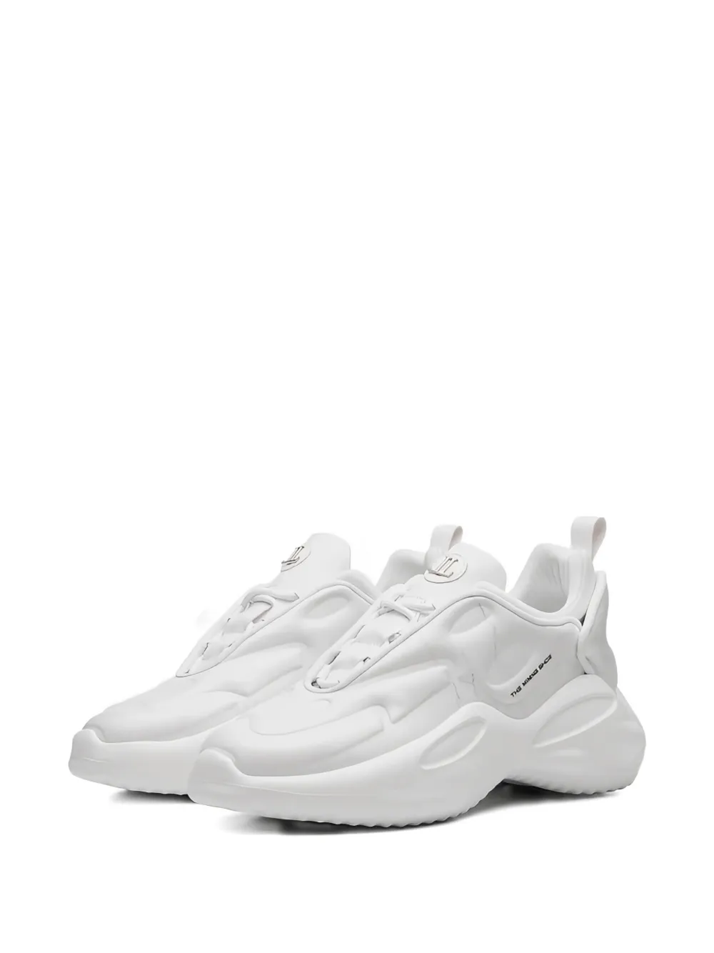Leandro Lopes Mining logo-detail sneakers White