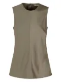 AMIRI centre-seam sleeveless top - Neutrals