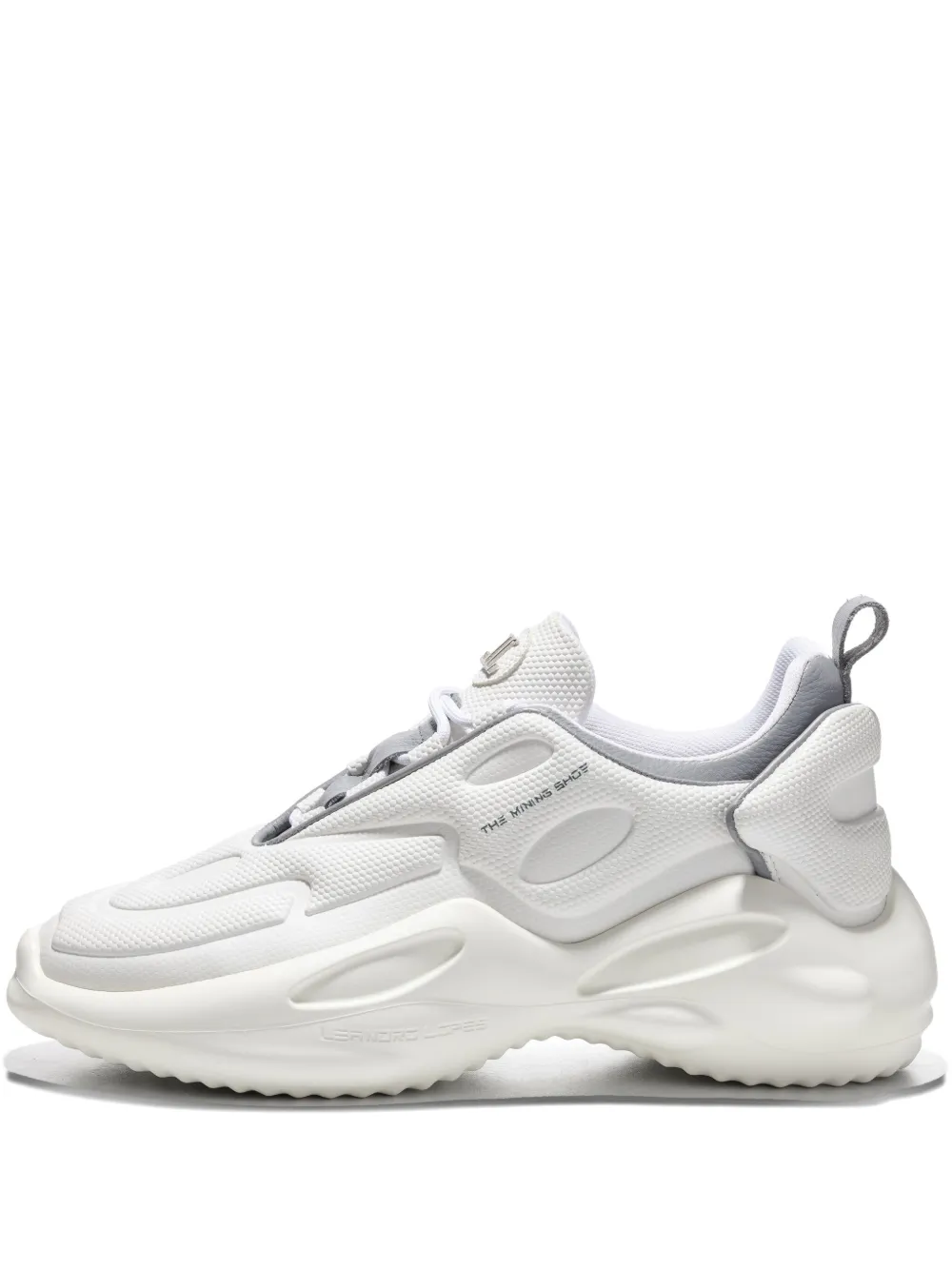 Leandro Lopes 마이닝 로고 디테일 스니커즈 | 로우탑 | Image 2