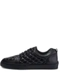 Leandro Lopes Ezio quilted-pattern sneakers - Black