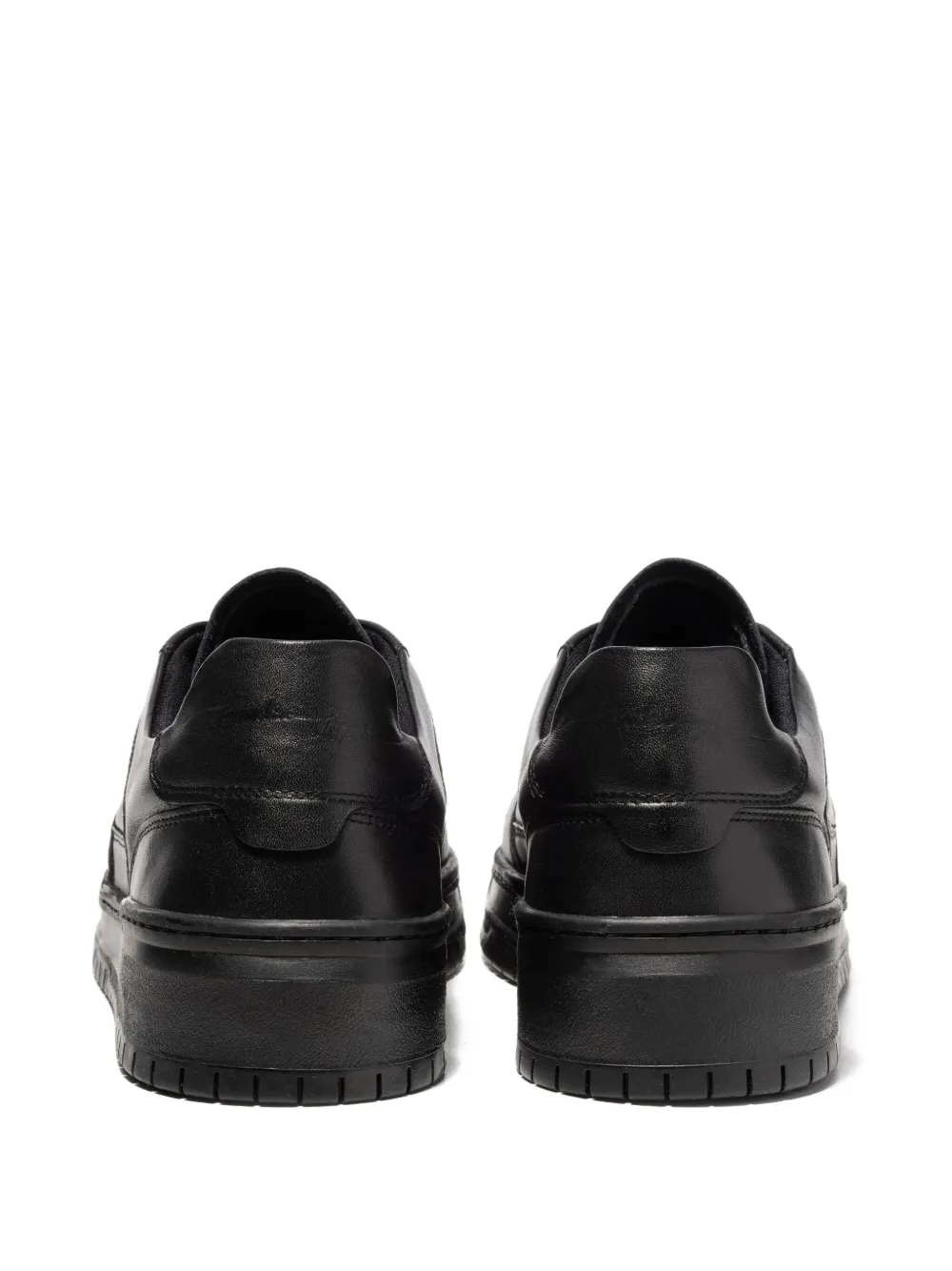 Leandro Lopes Tony embroidered-logo sneakers Black