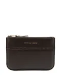 Comme Des Garçons Wallet zip-fastening leather wallet - Brown