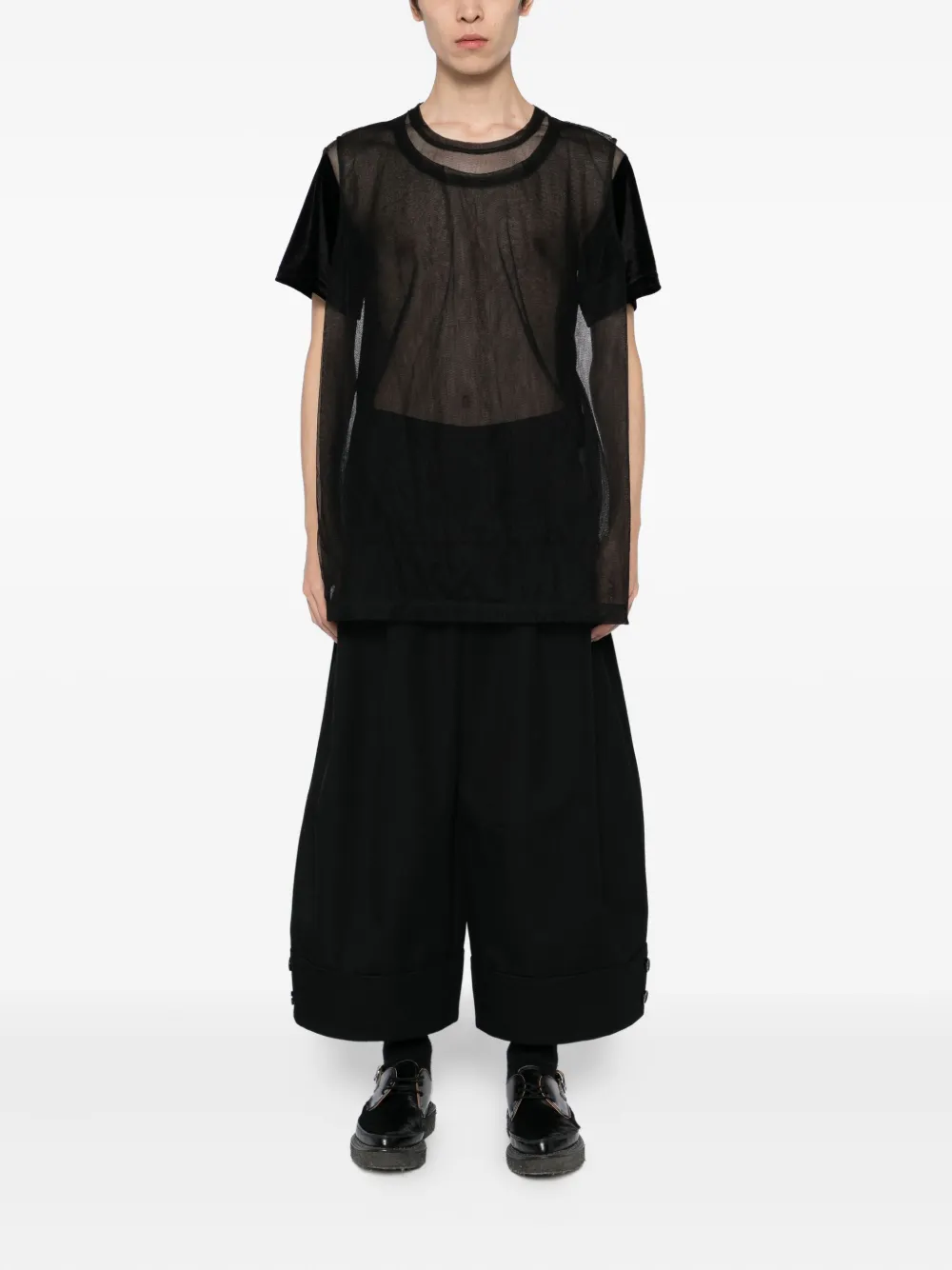 Comme des Garçons Homme Plus double-layer T-shirt | T-Shirts | Image 2