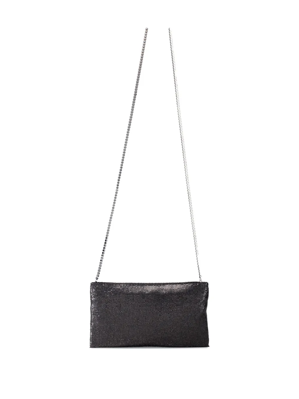 Benedetta Bruzziches chain-embellished clutch bag - Zwart