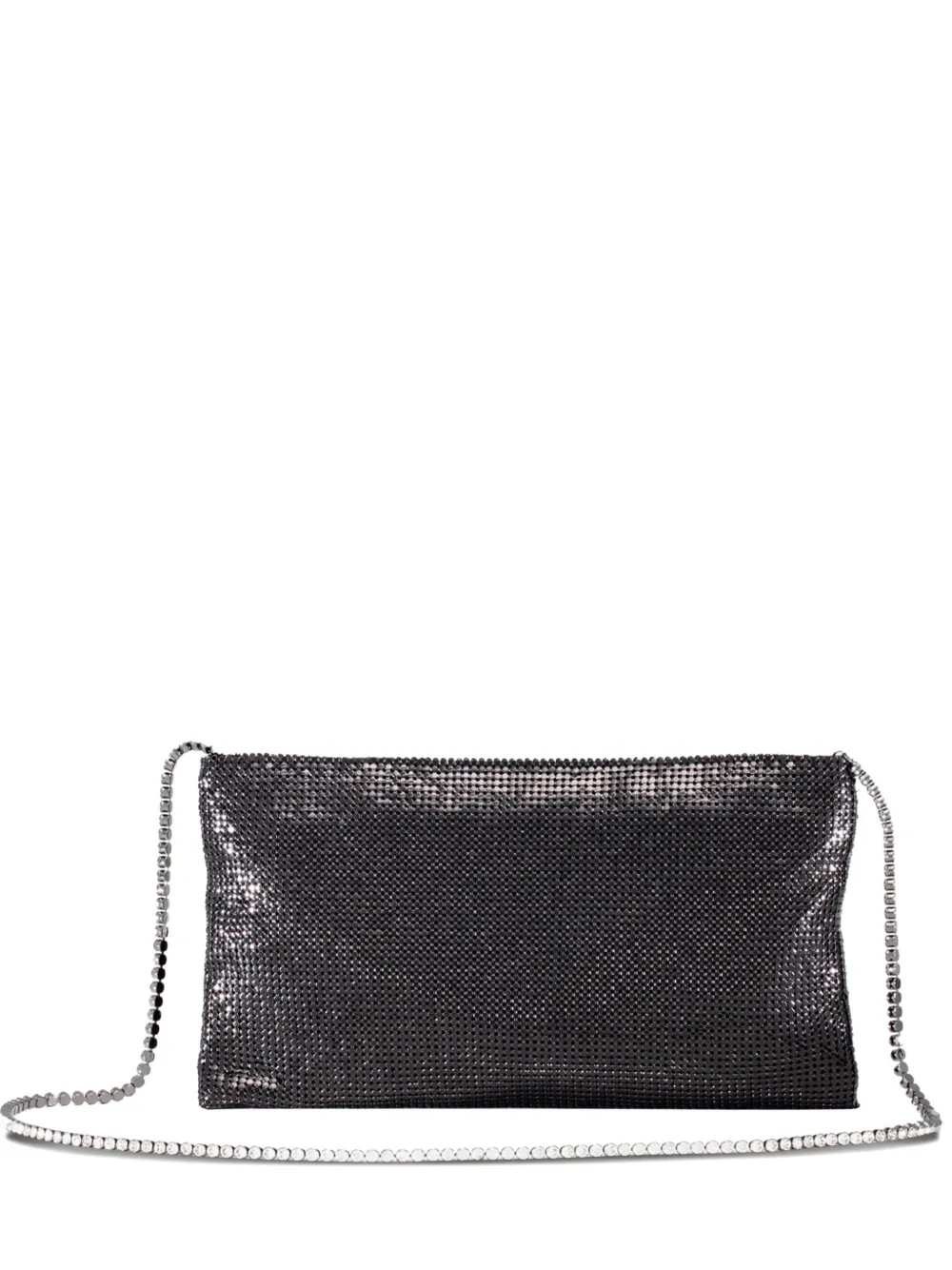 Benedetta Bruzziches chain-embellished clutch bag | Black | Image 1