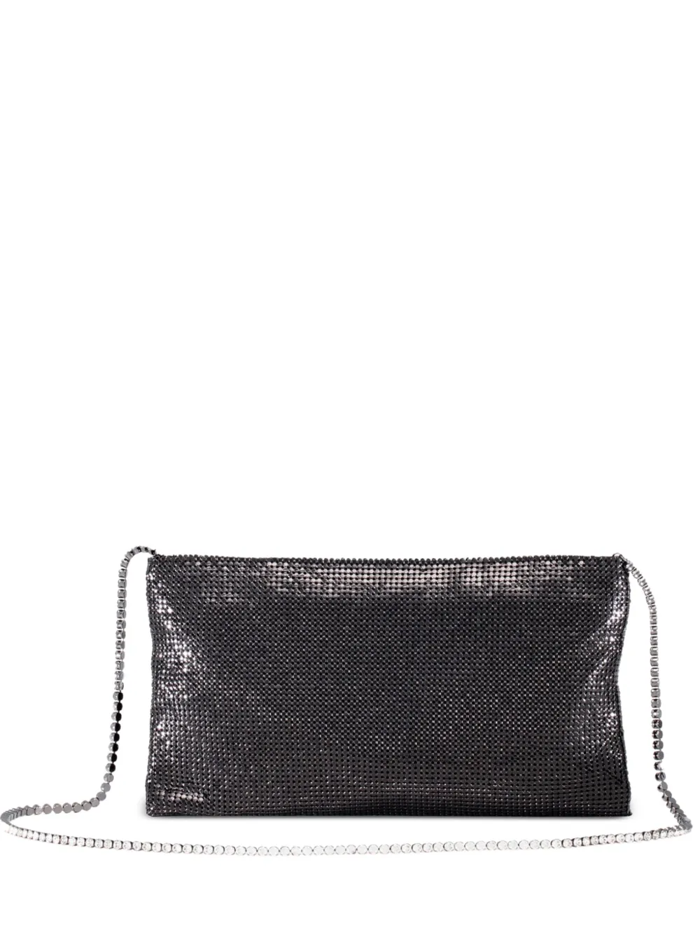 Benedetta Bruzziches chain-embellished clutch bag - Nero