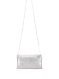 Benedetta Bruzziches metallic chain clutch bag - Silver