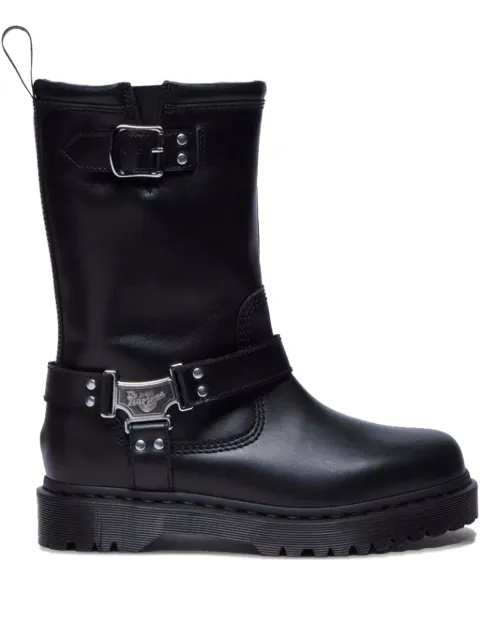 Dr. Martens Anistone Hi buckle-strap platform boots