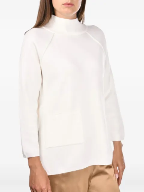 Gran Sasso high-neck pocket sweater