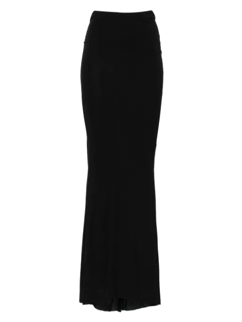 Amen elasticated-waistband skirt