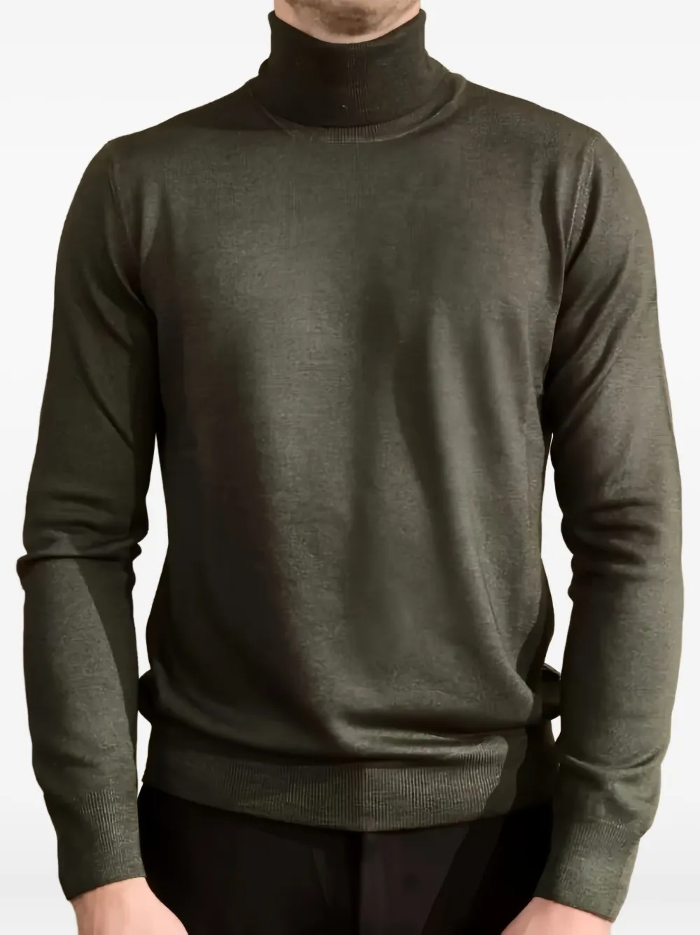 Gran Sasso pull à col roulé | vert | Image 1