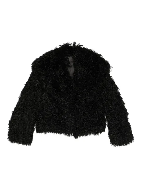 Amen textured shaggy jacket