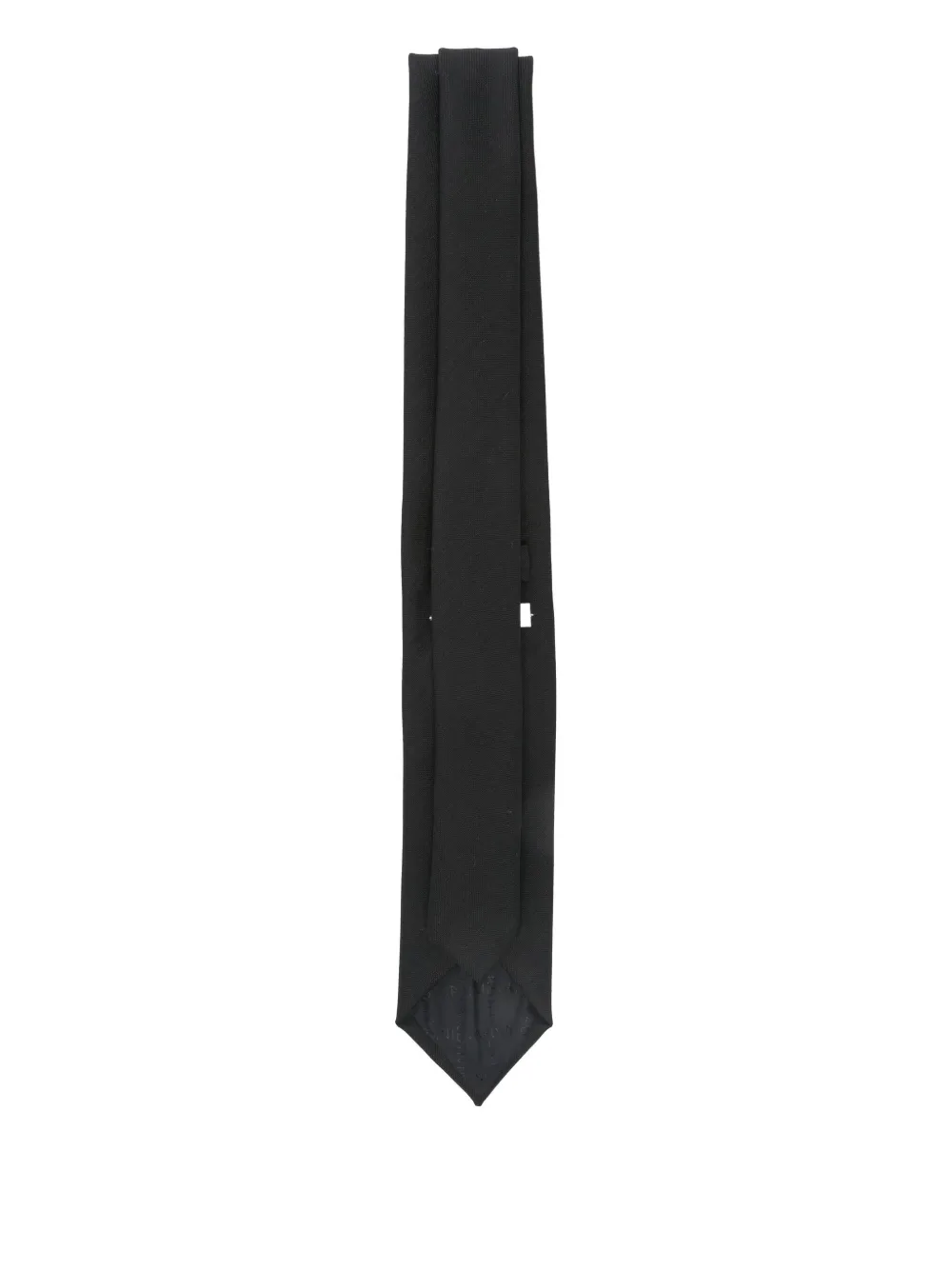 Lardini pointed-tip tie - Zwart