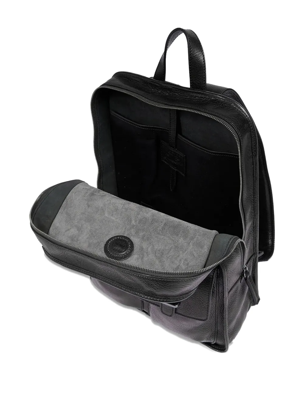 The Bridge Isaia Backpack In Black