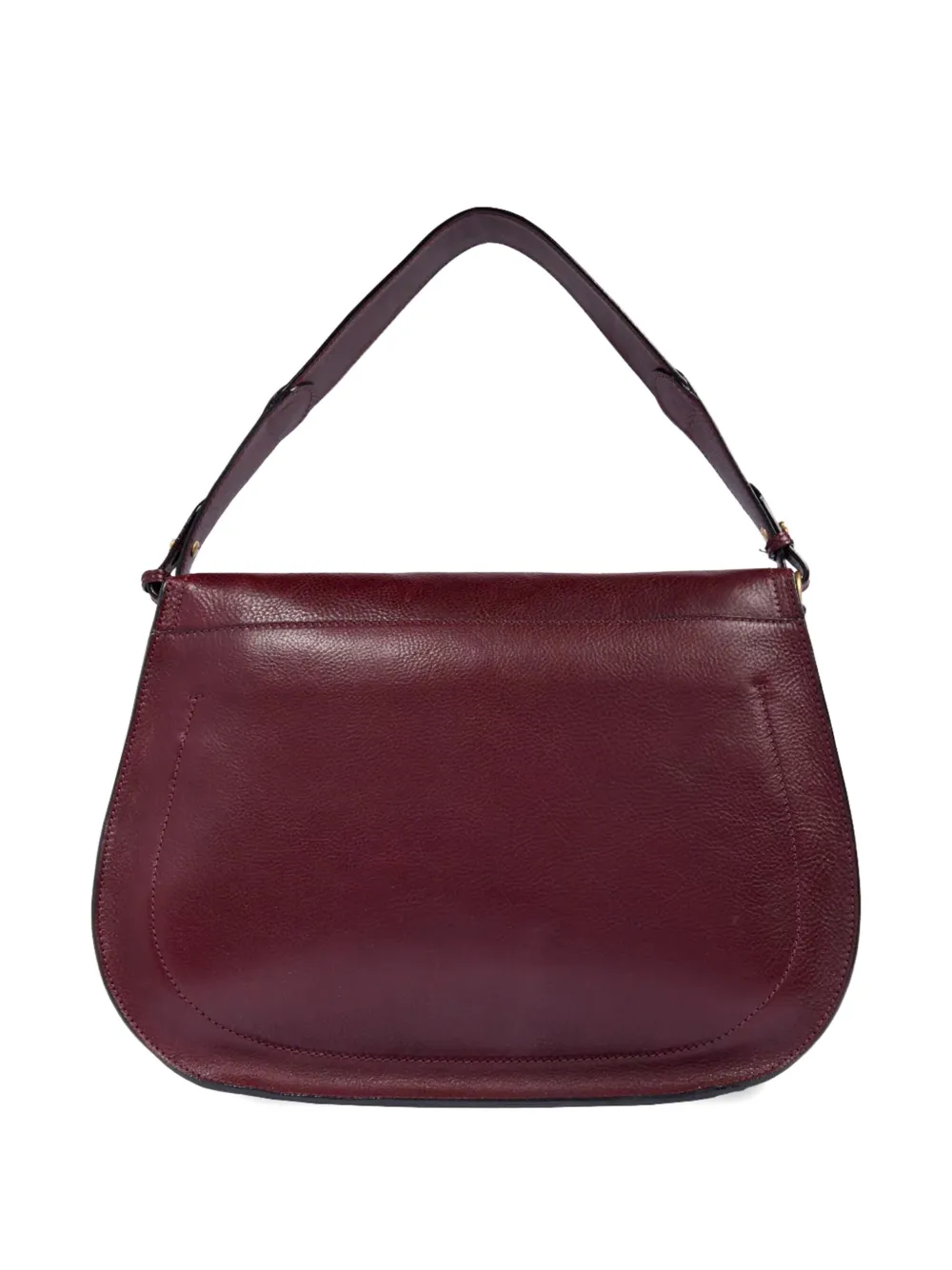 The Bridge Isadora leren shopper met gespsluiting - Rood