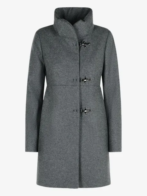 Fay high-neck coat