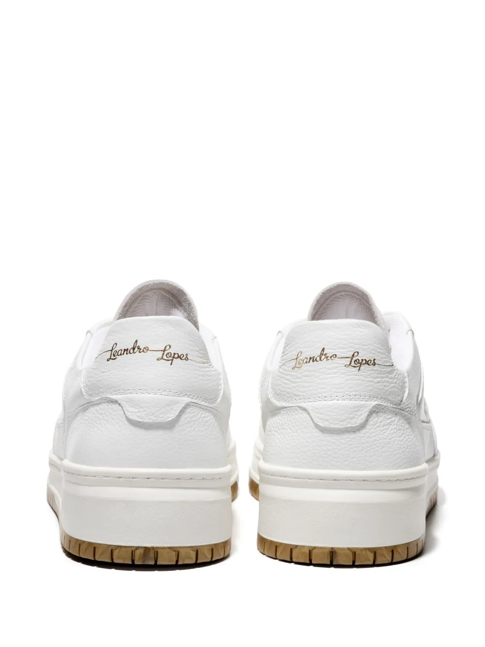 Leandro Lopes Tony embroidered-logo sneakers White