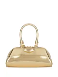 Givenchy mini Antigona East-West metallic tote bag - Gold