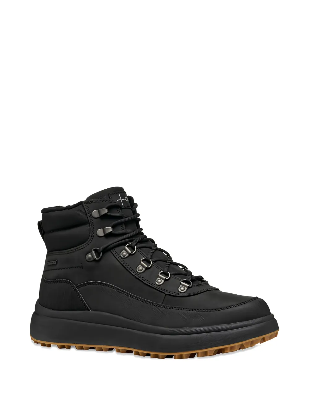 Geox logo-plaque sneakers Black