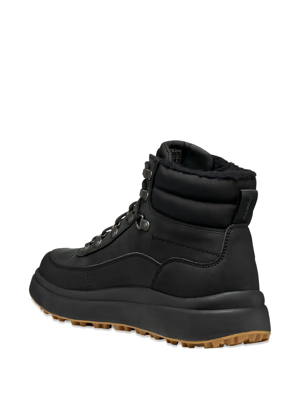 Geox logo-plaque sneakers Black