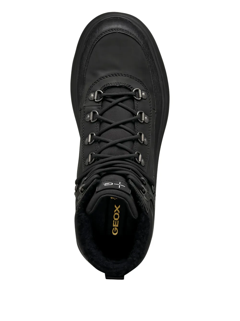 Geox logo-plaque sneakers Black