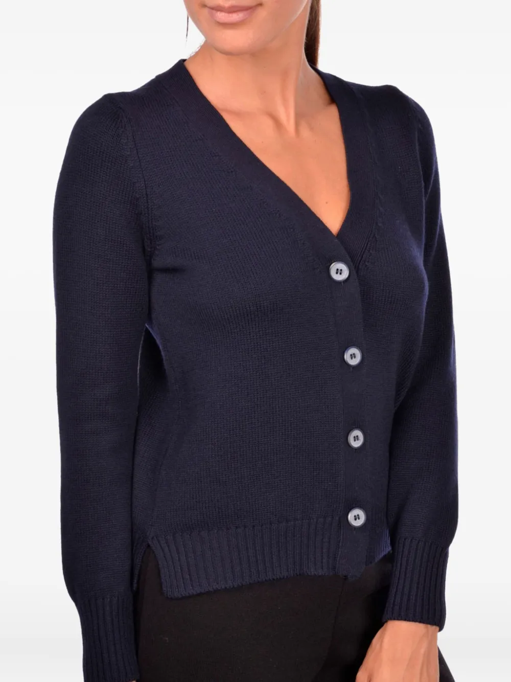 V-neck cardigan