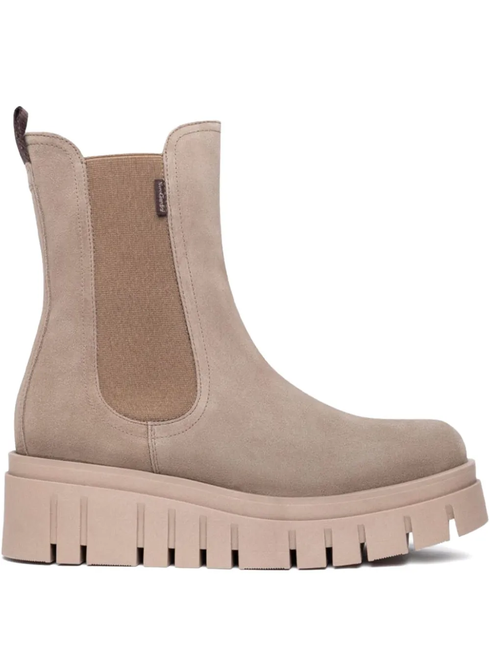 NERO GIARDINI platform chelsea boots Neutrals