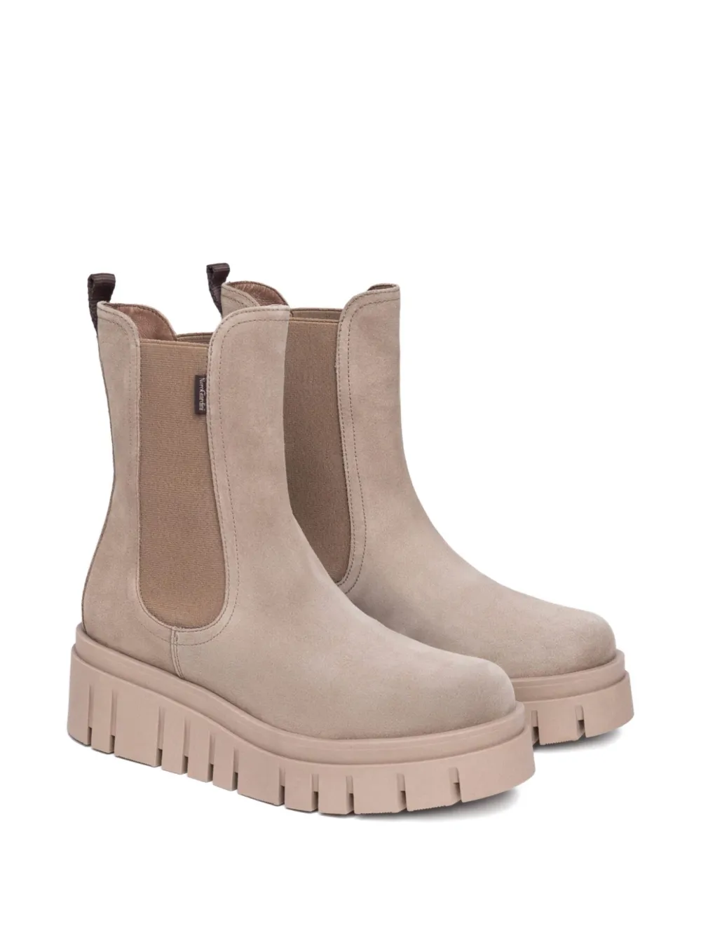NERO GIARDINI platform chelsea boots Neutrals