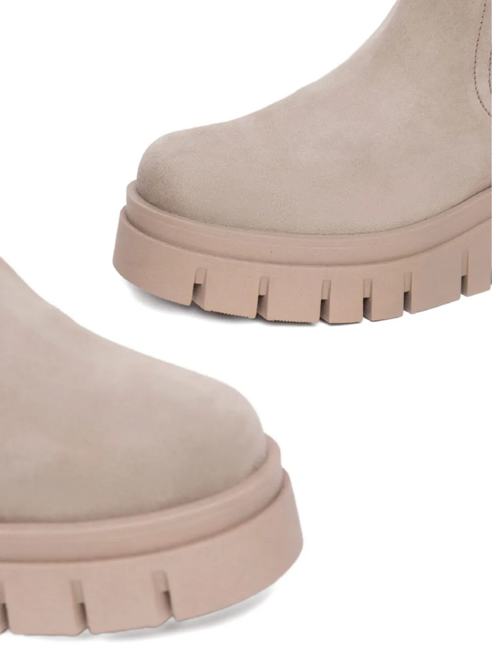 NERO GIARDINI platform chelsea boots Neutrals