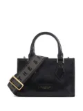 The Bridge leather top-handle tote bag - Black