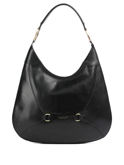The Bridge ring-detail leather shoulder bag