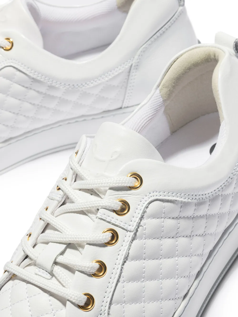 Quilted Leather Sneakers