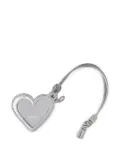 GANNI heart-shaped charm - Silver