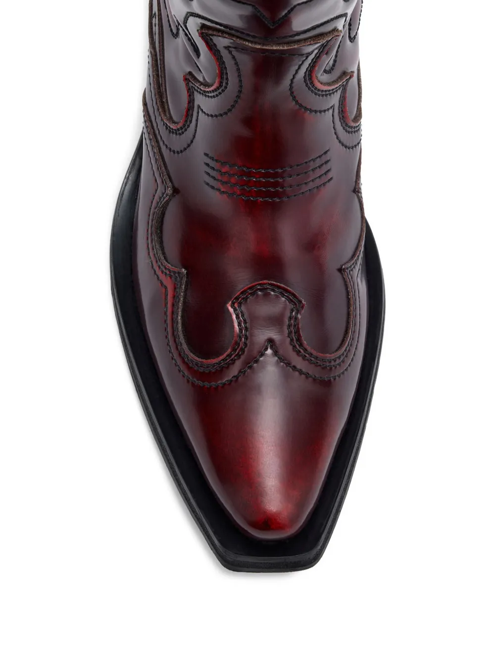 GANNI embroidered boots